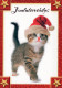 GATO GATITO Animales Vintage Tarjeta Postal CPSM #PAM472.ES - Cats