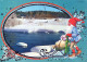 PAPÁ NOEL NAVIDAD Fiesta Vintage Tarjeta Postal CPSM #PAK968.ES - Santa Claus