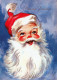 PAPÁ NOEL NAVIDAD Fiesta Vintage Tarjeta Postal CPSM #PAJ851.ES - Santa Claus