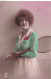 Fantaisie - 1921 - Lot 7 Cartes - Jeune Femme Joueuse De Tennis -  - Women