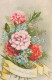 FLEURS Vintage Carte Postale CPA #PKE723.FR - Fiori