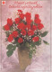 FLEURS Vintage Carte Postale CPSM #PBZ851.FR - Flowers