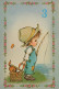 JOYEUX ANNIVERSAIRE 3 Ans GARÇON ENFANTS Vintage Postal CPSM #PBT971.FR - Verjaardag