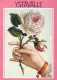 FLEURS Vintage Carte Postale CPSM #PAS200.FR - Flores