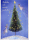 ANGE NOËL Vintage Carte Postale CPSM #PAH862.FR - Angeli