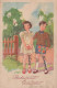 CHILDREN CHILDREN Scene S Landscapes Vintage Postcard CPSMPF #PKG647.GB - Scènes & Paysages