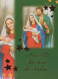 Virgen Mary Madonna Baby JESUS Christmas Religion Vintage Postcard CPSM #PBP721.GB - Virgen Maria Y Las Madonnas