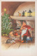 SANTA CLAUS Happy New Year Christmas Vintage Postcard CPSM #PBL017.GB - Kerstman