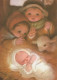 CHILDREN Scene Landscape Baby JESUS Vintage Postcard CPSM #PBB559.GB - Scenes & Landscapes