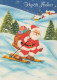 SANTA CLAUS CHRISTMAS Holidays Vintage Postcard CPSM #PAJ991.GB - Santa Claus
