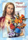 JÉSUS-CHRIST PÂQUES Christianisme Religion Vintage Carte Postale CPSM #PAZ008.FR - Gesù
