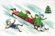 Buon Anno Natale BAMBINO Vintage Cartolina CPSMPF #PKG462.IT - Neujahr