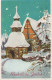 Buon Anno Natale Vintage Cartolina CPSMPF #PKG208.IT - Neujahr