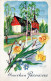 PASQUA FIORI Vintage Cartolina CPA #PKE289.IT - Pâques