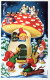 Buon Anno Natale GNOME Vintage Cartolina CPSMPF #PKD589.IT - Nouvel An