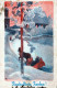 Buon Anno Natale Vintage Cartolina CPSMPF #PKD216.IT - Neujahr