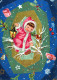 Buon Anno Natale BAMBINO Vintage Cartolina CPSM #PAY235.IT - New Year
