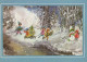 Buon Anno Natale PUPAZZO Vintage Cartolina CPSM #PAU117.IT - New Year