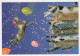 GATTO KITTY Animale Vintage Cartolina CPSM #PAM348.IT - Gatos