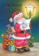 BABBO NATALE Natale Vintage Cartolina CPSM #PAJ580.IT - Kerstman