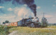 TRENO TRASPORTO FERROVIARIO Vintage Cartolina CPSMF #PAA382.IT - Trains