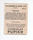 Chromo Polonais Pologne Poland  Didactique Au Dos  Pub: Chocolat Pupier 68 X 51 Mm  2 Scans - Andere & Zonder Classificatie