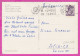 294019 / Italy - COMO Piazza Cavour (Notturno) PC 1968 USED 30 L Designs Sistine Chapel By Michelangelo Flamme Zip Code - 1961-70: Poststempel