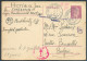 KONZENTRATIONSLAGER Auschwitz 22-6-1944, Karte Aus Dem Lager "Buchenwald" ( Unterlager) , Stempel AUSCHWITZ Nach Belgien - Storia Postale