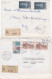 37054# LOT 10 LETTRES FRANCHISE PARTIELLE RECOMMANDE Obl ROMBAS MOSELLE 1967 1968 Pour METZ 57 - Storia Postale