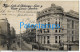 228667 SPAIN ESPAÑA VIGO PONTEVEDRA CALLE POLICARPO SANZ TEATRO GARCIA TRANVIA TRAMWAY CIRCULATED TO ARGENTINA POSTCARD - Autres & Non Classés