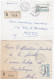 37064# LOT 9 LETTRES FRANCHISE PARTIELLE RECOMMANDE Obl SARREGUEMINES NEUNKIRCHEN MOSELLE 1967 1968 Pour METZ 57 - Brieven En Documenten