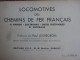 Locomotives Des Chemins De Fer Français, Paul Legrégeois, 1947, Illustré - Ferrovie & Tranvie