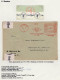 GERMANY Cover 1940 Hamburg With Red Meter Müller Seeds To Kopenhagen, Denmark With Censor Hamburg - Storia Postale