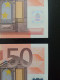 PAIR OF CORRELATIVE 50 EURO SPAIN ESPAÑA MO46 TRICHET UNC - 50 Euro