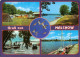 Malchow (Mecklenburg) Campingplatz, Strandpartie, Bootssteg Mit Booten (2) 1995 - Other & Unclassified