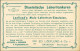 Rom Roma Trevi Werbekarte Loeflund Stuttgart Grunbach 1912 - Autres & Non Classés