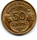 50 Centimes 1931 Serie Morlon - 50 Centimes