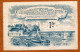 1914-18 // C.D.C. // BERGERAC (Dordogne 24) // Août 1918 // Un Franc // Filigrane Abeilles - Cámara De Comercio