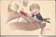 Bc696  Cartolina Tematica Bambini Children Illustratore Artist Mariapia Piega - Sonstige & Ohne Zuordnung