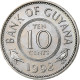 Guyana, 10 Cents, 1967, Cupro-nickel, SPL, KM:33 - Guyana