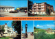 Ahlbeck (Usedom) Strandpromenade, FDGB-Erholungsheime, Stranduhr, Seebrücke 1983 - Autres & Non Classés