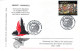 Judaica, Argentina, 1998 55th Rebellion Of Warsaw Getto, Jerusalem Madaba Map, Special Cover - Judaika, Judentum