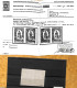 Liechtenstein 1920 Johann II 80th Anniv, Blackprint Pair, Signed, Mint NH, History - Kings & Queens (Royalty) - Ungebraucht