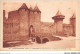 AGHP9-0583-11 - CARCASSONNE - L'entrée Du Chateau Et La Tour Du Major - Carcassonne