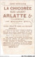 AGIP7-59-0510 - CAMBRAI - Le Jour Des étrennes CHICOREE ARLATTE L AN 1564 - Thee & Koffie