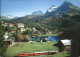 11466986 Arosa GR Ortsansicht Mit Untersee Alpenpanorama Eisenbahn Arosa - Autres & Non Classés