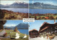 11466981 Hilterfingen Thunersee Gesamtansicht Mit Alpenpanorama Uferpromenade Sc - Other & Unclassified