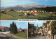 11466820 Schwellbrunn Panorama Mit Alpenblick Strassenpartie Kirche Schwellbrunn - Autres & Non Classés