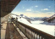 11464290 Jungfraujoch Blick Vom Hotel Berghaus Auf Aletschgletscher Jungfraujoch - Autres & Non Classés