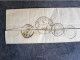1844 Marque Postale Cachet De Tarascon Et Mazamet Et Réalmont  Avec Taxe Manuel - Lac - 1801-1848: Precursori XIX